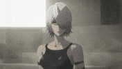 Nier Replicant 2B GIF