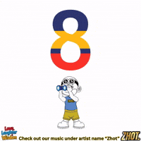 Number Eight Hachi GIF by Zhotcita