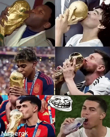 Lionel Messi Pele GIF