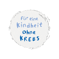 Kinderkrebs Sticker by KiTZ Heidelberg