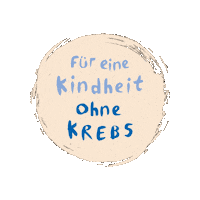 Kinderkrebs Sticker by KiTZ Heidelberg