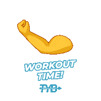 Fitness Gym Sticker by TYBNow