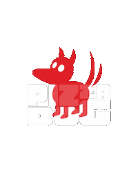 Pizzadogfi dog pizza pizzadog pizzadogfi Sticker