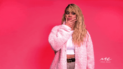 confused dinah jane GIF by Music Choice