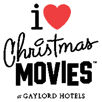 Christmas Movies Sticker by Gaylord Hotels
