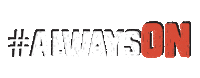 alwayson Sticker by onbacon