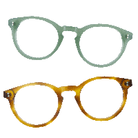 IOLLA brand glasses local scotland Sticker