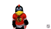 Happy Chicago Blackhawks GIF by NHL