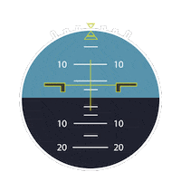 Piloto Sticker by Microsimulación Flight Center