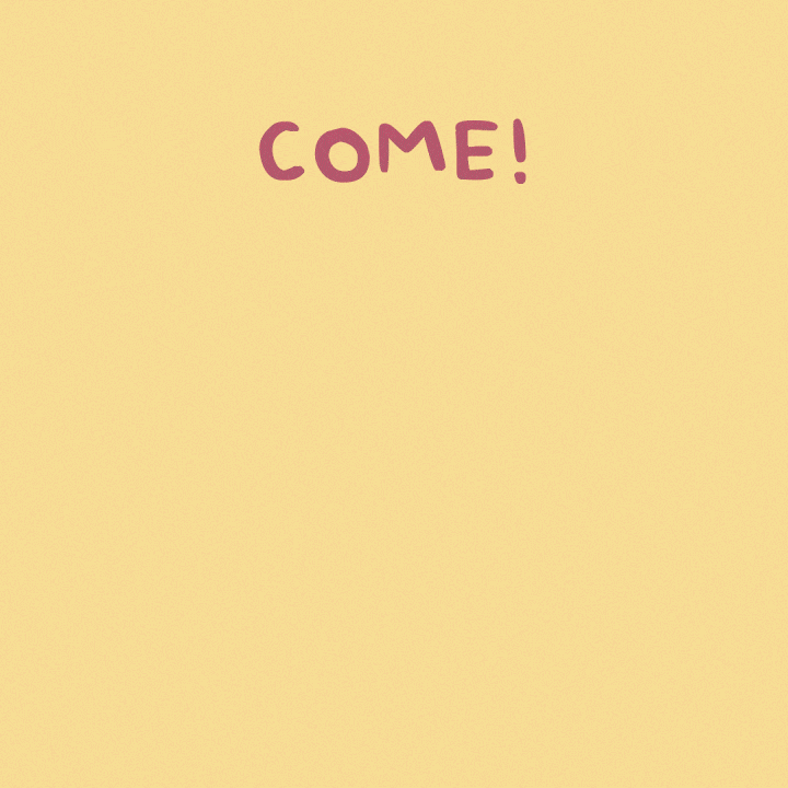 Come Follow Me GIF by PositivelyPigasus
