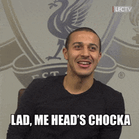 Thiago Alcantara Head GIF by Liverpool FC