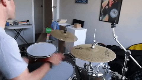 acetonicdotnet giphyupload drums practice zildjian GIF