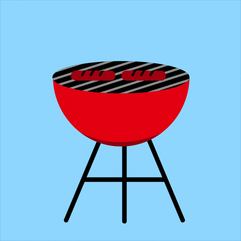 Hot Dog Summer GIF by Jessica Lau