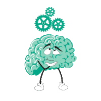 gonzalodoctor brain alma mente cuerpo Sticker