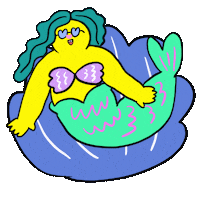 Little Mermaid Girl Sticker