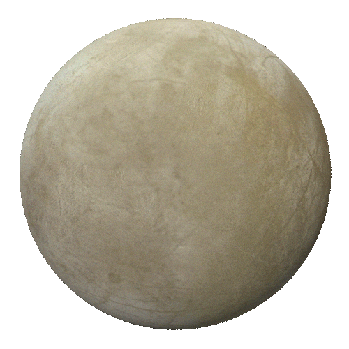 Water Planet Europa Sticker