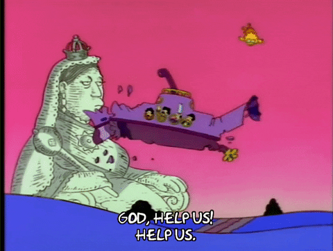Season 4 Crash GIF by The Simpsons