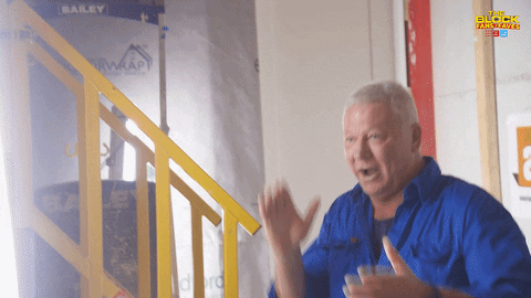 Channel 9 Reaction GIF by The Block