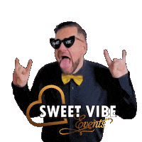 Dj Wedding Sticker by Sweet Vibe Events