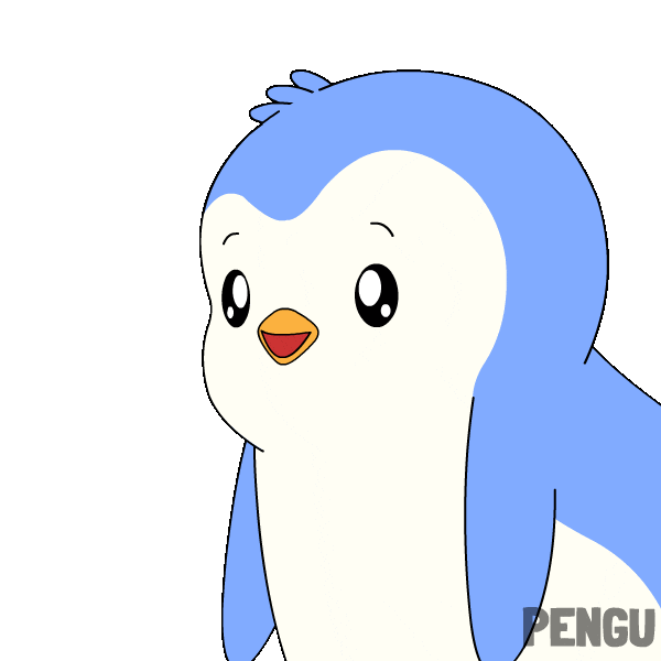 Happy Penguin Sticker by Pudgy Penguins