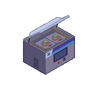 cetromaquinas machine dz maquina vacuo Sticker