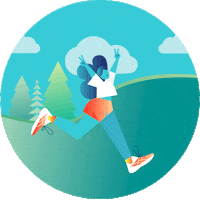 Save The Earth Running Sticker by ASICS