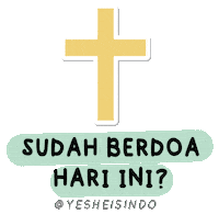 Pray New Video Sticker by yesheis_Indonesia