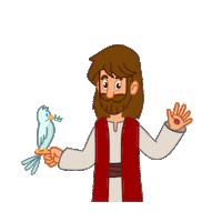 Bird Hello Sticker by 3 Palavrinhas