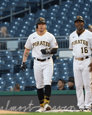 Black And Gold Celebration GIF by Pittsburgh Pirates