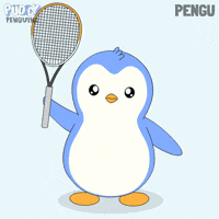 Fun Serve GIF by Pudgy Penguins