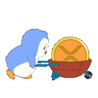 Crypto Penguin Sticker by Pudgy Penguins