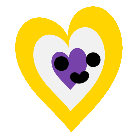 Love Is Love Heart Sticker