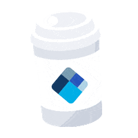 BlockchainWallet love heart coffee crypto Sticker