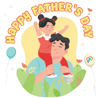 Fathers Day Love Sticker by Passionationco