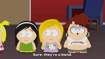 band jonas bros GIF by South Park 