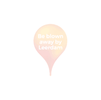 Leerdam Sticker by Leerdamglasstad.nl