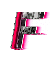 Glitch F Sticker by #BASILIO
