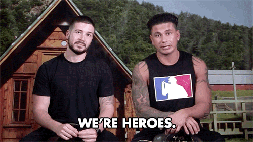 Jersey Shore Heroes GIF by Jersey Shore Family Vacation