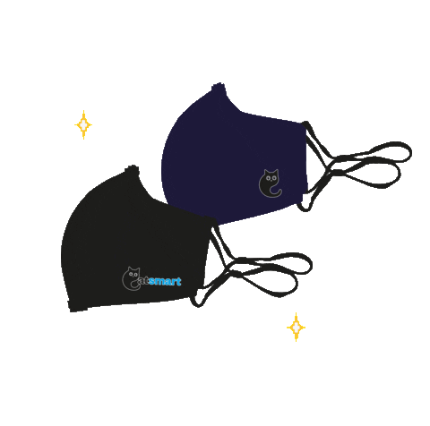 Free Mask Sticker by Catsmart Marketing