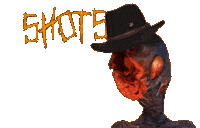 Extra Terrestrial Drinking Sticker by The Horror Section