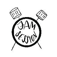 Jam Drum Sticker by barbhandesign
