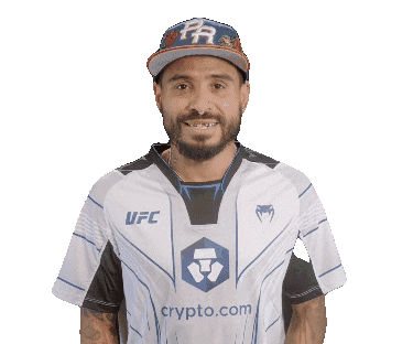 Cant Look Manny Santiago Sticker by UFC
