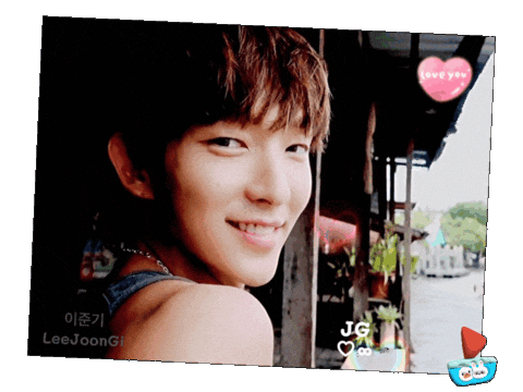 Love You Smile Sticker