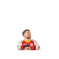 Posing Step Brothers Sticker by 23XI Racing