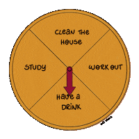 ludvago work drink arrow clean Sticker