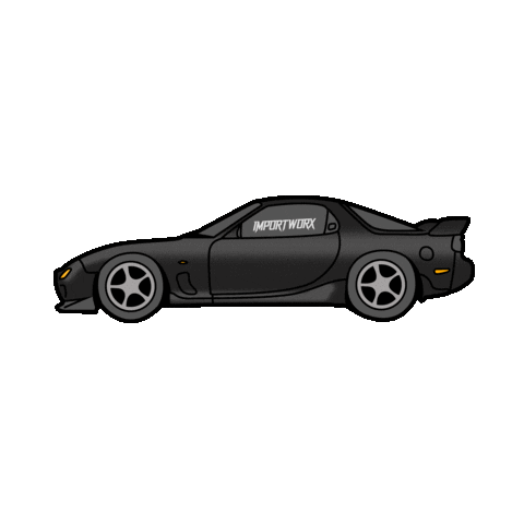 Initial D Cars Sticker by ImportWorx