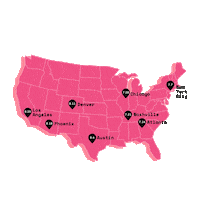 Grittyinpink tour punkrock gritty grl Sticker