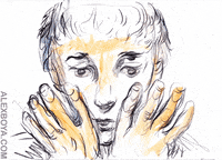 animation eating GIF by Alex Boya