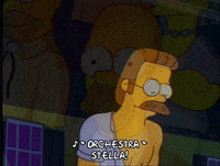 Yelling Season 4 GIF by The Simpsons