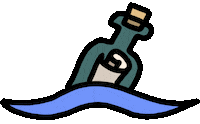 Ocean Sea Sticker by Ruppert Tellac